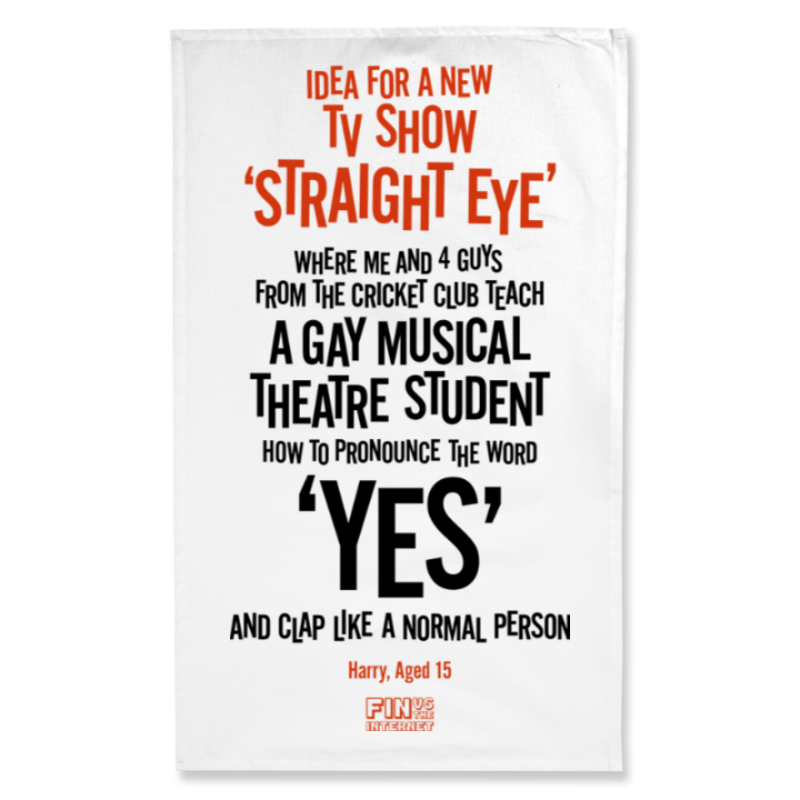 'Straight Eye' Kitchen Towel