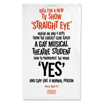 'Straight Eye' Kitchen Towel