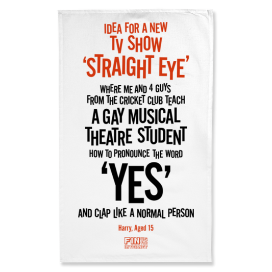 'Straight Eye' Kitchen Towel